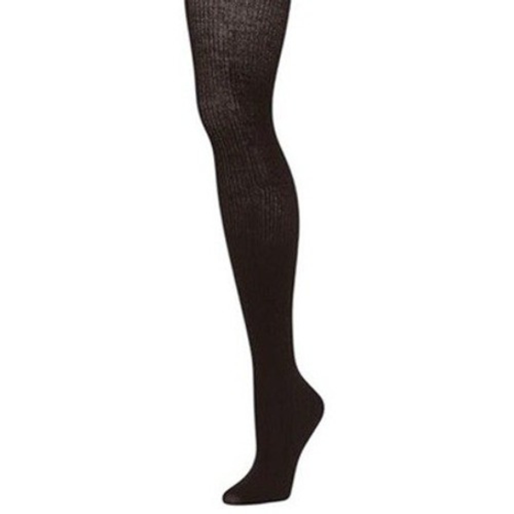 Merino Wool Tights TALL Espresso Brown Ribbed Karla B.ella Warm Fall New Opaque